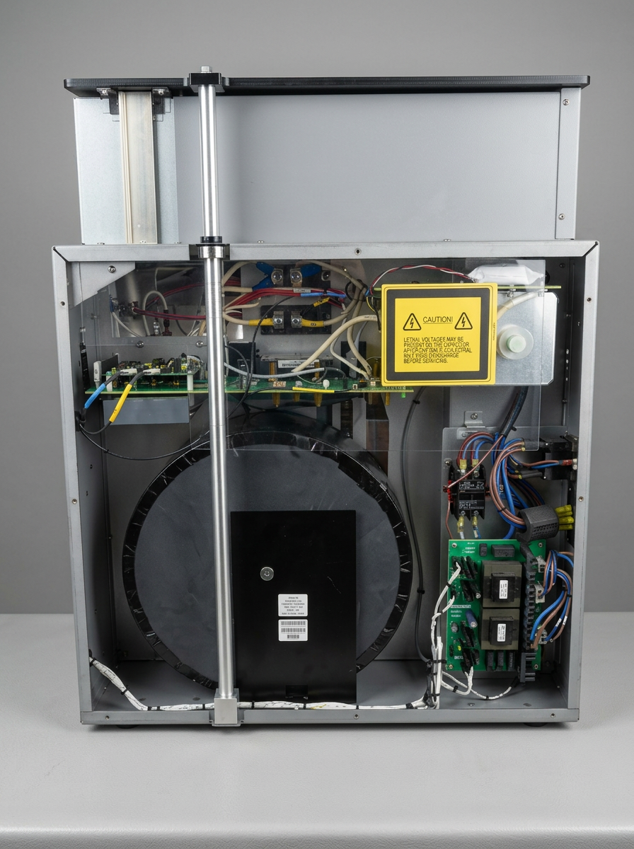 High-voltage section